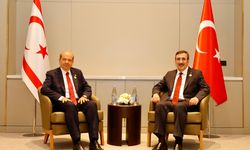 Cumhurbaşkanı Tatar, Türkiye Cumhuriyeti Cumhurbaşkanı Yardımcısı Yılmaz ile görüştü