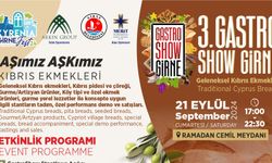 3. Gastro Show “Geleneksel Kıbrıs Ekmekleri” konsepti ile gerçekleşiyor