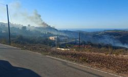 Baf ve Limasol bölgelerinde yangın...kasırga da serayı yerle bir etti