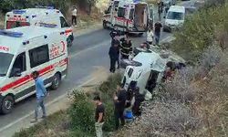 Girne - Tatlısu anayolunda trafik kazası...