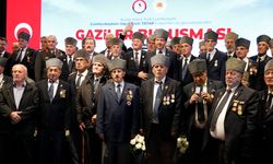 Cumhurbaşkanı Tatar, Samsun'da Kıbrıs gazileriyle bir araya geldi