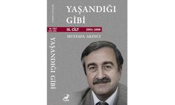 Akıncı’nın “Yaşandığı Gibi” kitabının 3. cildi çıktı…