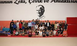 CTP Genel Başkanı Erhürman’dan minik cimnastikçilere ziyaret ve tebrik