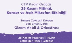 CTP Kadın Örgütü, "Kadına Yönelik Şiddete Karşı Uluslararası Mücadele Günü" dolayısıyla Lefkoşa'da miting düzenliyor