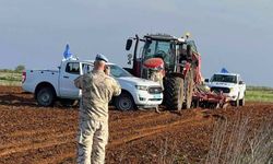 Derinya’daki ara bölgede Rum çiftçiler ile UNFICYP mensupları arasında gerginlik yaşandı