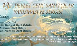 Kültür Dairesi, 13’üncü Devlet Genç Sanatçılar Yarışması düzenliyor