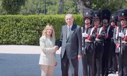 Erdoğan İtalya’da: Meloni ile bir araya geldi
