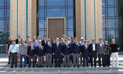 Tatar, Türkiye Muharip Gaziler Derneği Balıkesir Şubesi heyetini kabul etti