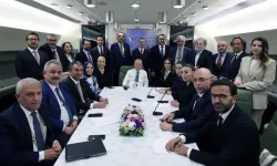 Erdoğan, İtalya ziyareti dönüşü uçakta gazetecilerin sorularını yanıtladı