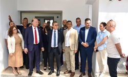 Üstel, Lapta Sağlık Merkezi’ndeki yenileme çalışmalarını yerinde inceledi