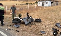 25 yaşındaki motosiklet sürücüsü hayatını kaybetti…