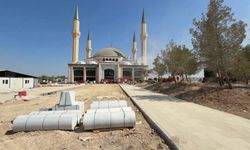Cumhurbaşkanlığı Yerleşkesi karşısındaki Cami inşaatında yangın çıktı