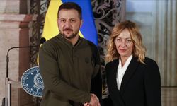 Meloni ve Zelenskiy, Roma'da ortak basın toplantısı düzenledi
