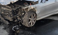 Lefkoşa-Güzelyurt ana yolunda kaza...