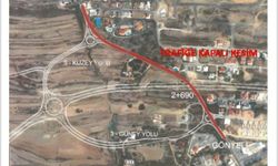 Gönyeli-Boğaz yolu pazartesi gününe kadar trafiğe kapalı