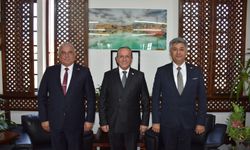 Ataoğlu, Karaca ve Balaban'ı kabul etti