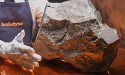 Mars'tan dünyaya düşen en büyük gök taşı 5,3 milyon dolara satıldı
