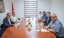CTP Genel Başkanı Erhürman, DAÜ-SEN yetkililerini kabul etti
