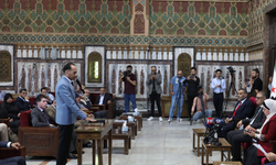 Suriye'de Halk Meclisi seçimleri için oluşturulan alt komisyon üyeleri yemin etti