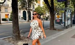 Hadise Paris sokaklarını podyuma çevirdi