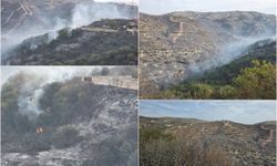 Baf’ta çıkan büyük yangın kontrol altına alındı