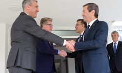 Dışişleri Bakanı Ertuğruloğlu, Özügergin’i kabul etti