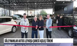Süleymanlar Autos Lefkoşa'da görkemli açılış yaptı