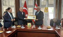 Özçınar, Türkiye-Kıbrıs Türk Cumhuriyeti İşbirliği Cemiyeti ile görüştü