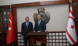 Ekonomi ve Enerji Bakanı Amcaoğlu, Rize Valisi Baydaş'ı ziyaret etti