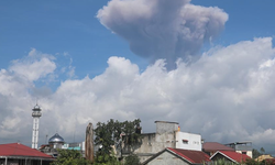 Endonezya'daki Marapi Yanardağı'nda patlama meydana geldi