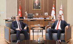 Cumhurbaşkanı Erhürman, Başbakan Üstel’i kabul etti