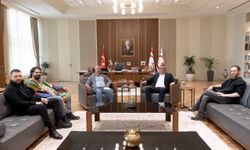 Cumhurbaşkanı Erhürman, Vicdani Ret İnisiyatifi temsilcilerini kabul etti