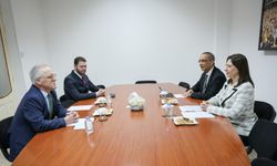 İncirli, İngiliz Yüksek Komiseri Tatham ile görüştü