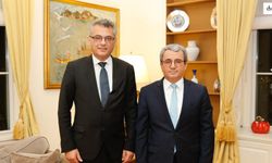 Cumhurbaşkanı Erhürman, New York'ta Büyükelçi Yıldız ile görüştü