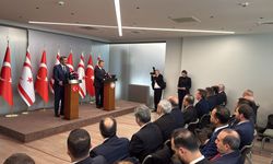 Türkiye Cumhuriyeti Cumhurbaşkanı Yardımcısı Yılmaz KKTC’ye geldi