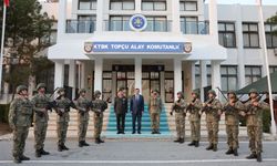 Türkiye Cumhurbaşkanı Yardımcısı Yılmaz, KKTC'de Mehmetçikle iftar yaptı