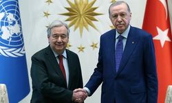 Cumhurbaşkanı Erdoğan, Birleşmiş Milletler Genel Sekreteri Guterres'i kabul etti