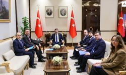 Yılmaz, Ömüraliyev'i kabul etti