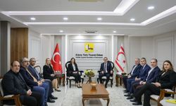 CTP, Kıbrıs Türk Ticaret Odası’nı ziyaret etti