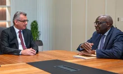 Erhürman, BM Genel Sekreteri’nin Kıbrıs Özel Temsilcisi Diagne'yi kabul etti