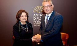 Cumhurbaşkanı Erhürman, DiCarlo ile görüştü