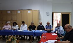 İskele İlçe Emniyet Kurulu yangınla mücadele gündemiyle toplandı