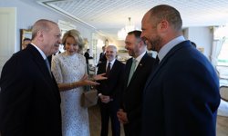 Erdoğan, Belçika Kraliçesi Mathilde ile görüştü