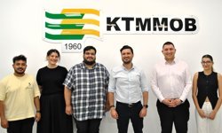 KTMMOB Genel Başkanı Çelik, Gençlik Federasyonu heyetiyle görüştü