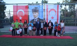 Sivil Savunma Teşkilatı Başkanlığı, yarışmalarda başarı gösteren öğrencilere ödüllerini dağıttı