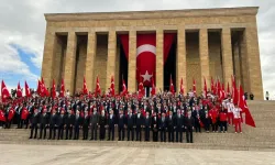 Anıtkabir'de 19 Mayıs töreni