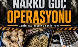 Polisten “Narko Güç Operasyonu”…Üç kilodan fazla uyuşturucu ve çok miktarda hap ele geçirildi