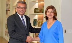 Erhürman, Holguin ile görüştü