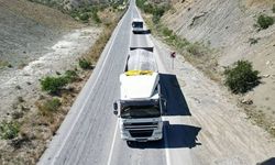 Dağ yolunda çalışmalar sürüyor: Sürücülere dikkat uyarısı