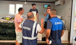 Lefkoşa Merkez Pazarı’nda balık satıcılarına denetim
